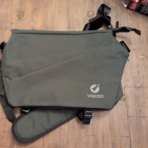 Men's Messenger Bag in Dark Green